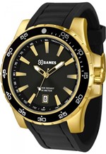 Ficha técnica e caractérísticas do produto Relógio X Games Masculino Preto e Dourado XMGP1001 P1PX