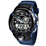 Ficha técnica e caractérísticas do produto Relógio X-Games Masculino X-Port Azul com Preto - XMPPA241