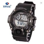 Relogio Xinjia Masculino Esportivo Shock Militar Prova Dagua Preto Xj875dm