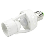 Ficha técnica e caractérísticas do produto REM E27 lâmpada LED Bulb Titular Luz soquete infravermelho PIR Motion Sensor Novel lighting equipment