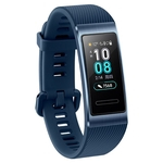 Ficha técnica e caractérísticas do produto Huawei Band 3 Pro GPS inteligente banda de metal AMOLED 0,95' Full Color Touchscreen Swim curso Cardíaca Sensor Pulseira sono