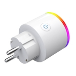 Ficha técnica e caractérísticas do produto REM RGB cores mudam Wifi Tomada inteligente com controle de voz plug Europeia Home automation