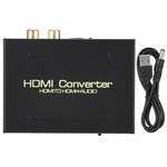Ficha técnica e caractérísticas do produto Richer-R Audio Signal Converter,Audio Splitter HDMI TO HDMI + AUDIO + SPDIF + R / L Audio Signal Converter,Portable and Flexible To Use