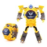 Ficha técnica e caractérísticas do produto Robot Watch 2 em 1 - Relógio e Robô - Amarelo - Multikids