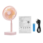 Ficha técnica e caractérísticas do produto Rotativo oscilante ventilador de mesa Desk Pessoal Mini Fan 3