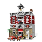 Ficha técnica e caractérísticas do produto Rua Bombeiros modelo de construção Kits de Blocos Tijolos Compatível Legoinglgs 10197 Presente de Natal de tijolo com figuras
