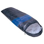 Ficha técnica e caractérísticas do produto Saco de Dormir Nautika Viper 5ºC à 12ºC, 75 X 210 Cm - Azul e Preto