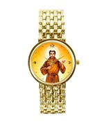 Ficha técnica e caractérísticas do produto São Francisco de Assis Relógio Person Feminino Dourado 3330 - Neka Relógios