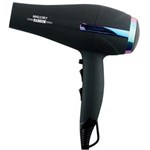 Ficha técnica e caractérísticas do produto Secador de Cabelo Mallory Turbo Rainbow Preto com 2 Velocidades 3 Temperaturas 2000W - 110V