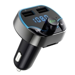 Ficha técnica e caractérísticas do produto Sem Fio Bluetooth Handsfree Carro Kit Transmissor Fm Carregador Usb