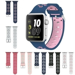 Ficha técnica e caractérísticas do produto Silikon Ersatzband Uhrenarmband Fr Apple Watch Iwatch Serie 3 2 1 38/42 Milímetros Ge