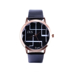 Ficha técnica e caractérísticas do produto Simples J35 relógio de quartzo PU Leather Strap impermeável relógio analógico de quartzo