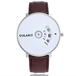 Ficha técnica e caractérísticas do produto Simples lindo relógio de quartzo YK30 Com Dial malha Banda Relógios Women Watch