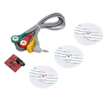 Ficha técnica e caractérísticas do produto Sensor de sinal do Sensor de EMG do músculo para uma linha de conexão EMG Arduino10-09