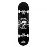 Ficha técnica e caractérísticas do produto Skateboard Chill Caveira PRETO-BRANCO - Mormaii