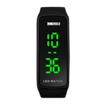 SKMEI 1119 Data Homens Mulheres Outdoor Sports Watch LED Digital Tempo de pulso