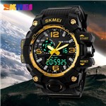 Ficha técnica e caractérísticas do produto Skmei 1155 Men Led Digital Quartz Watch - Dourado