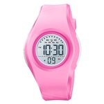 Ficha técnica e caractérísticas do produto LAR SKMEI 1556 Meninos Meninas LED Digital Sports Watches plástico Kids Relógio Data Casual Assista