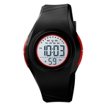 Ficha técnica e caractérísticas do produto SKMEI 1556 Meninos Meninas LED Digital Sports Watches plástico Kids Relógio Data Casual Assista