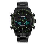 Ficha técnica e caractérísticas do produto Skmei Men Fashion Sports Backlight Week Date Display Ponteiro Relógio De Pulso Digital