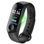 Ficha técnica e caractérísticas do produto Smart Band Bluetooth Fitness Bracelet M3 Health - Yoho Sports