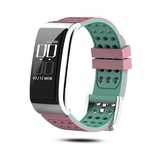 Ficha técnica e caractérísticas do produto Smart Bluetooth Watch HeartRate ECG Fitness Sleep Monitor Bracelet for Man Women