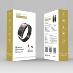 Ficha técnica e caractérísticas do produto Smart no ecrã a cores de pulseira pulseira Fitness Tracker Monitor Da Taxa De Coração CK11C