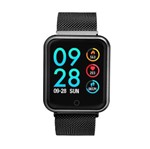 Ficha técnica e caractérísticas do produto Smart Watch Relógio Inteligente Sports Fitness Tracker P70 Preto - P Smart
