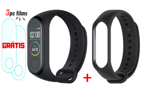 Ficha técnica e caractérísticas do produto Smartband Fitness Original Xiaomi 4 (Preto)