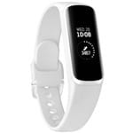 Ficha técnica e caractérísticas do produto Smartband Galaxy Fit e Pulseira de Silicone Monitor Cardíaco Branco Samsung