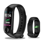 Ficha técnica e caractérísticas do produto SMARTBAND INTELIGENTE PRETA M3 MONITOR CARDIACO E PRESSÃO