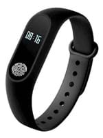 Ficha técnica e caractérísticas do produto Pulseira Inteligente Fitness Smartband Bluetooth Digital (Preto)