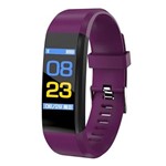 Smartband Smartwatch com Frequência Cardiaca Hotclocl Roxo - Atlantis