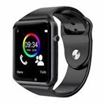 Ficha técnica e caractérísticas do produto Smartwatch A1 Relógio Inteligente Bluetooth Camera Celular Chip