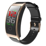 Smartwatch Assista Bluelans CK11C 0.96 Polegadas Tela Colorida Monitor De Freqüência Cardíaca Bluetooth Esportes Pulseira Inteligente