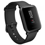 Smartwatch Bip A1608 Ligação/Redes Sociais com Bluetooth/GPS Wifi - Preto - Mc