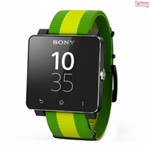 Ficha técnica e caractérísticas do produto Smartwatch 2 Bluetooth Sony Original Verde/Amarelo