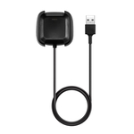 Ficha técnica e caractérísticas do produto Smartwatch carregador dock smart watch caso de carregamento com 1m de cabo usb para fitbit versa lite / versa smartwatch usb carregador