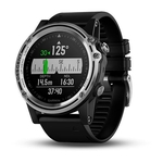 Smartwatch de Mergulho com GPS Garmin, Mapeamento TOPO Colorido e Recursos Multiesporte Descent Preto