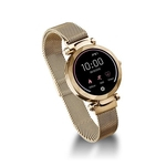 Ficha técnica e caractérísticas do produto Smartwatch Dubai Dourado Hr Leitura De Msg A Prova D Agua Ip67 - Es266