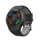 Ficha técnica e caractérísticas do produto Smartwatch Esportivo - Ciclismo Com Monitor Cardíaco, Altímetro, Gps, Ip65 Modelo M1 Preto E Cinza