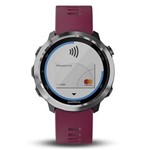 Ficha técnica e caractérísticas do produto Smartwatch Forerunner 645 Garmin Music Smart com Bluetooth – Cereja