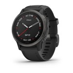 Ficha técnica e caractérísticas do produto Smartwatch GPS Multiesportivo Premium Garmin com Monitoramento Cardíaco no Pulso Fênix 6 com Pulso OX, Mapa TOPO Am. Latina, Música