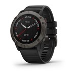 Smartwatch GPS Multiesportivo Premium Garmin com Monitoramento Cardíaco no Pulso Fênix 6 com Pulso OX, Mapa TOPO Am. Latina, Música