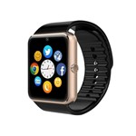 Ficha técnica e caractérísticas do produto Smartwatch GT08 Relógio Inteligente Bluetooth Gear Chip Android IOS Touch Faz e Atende Ligações SMS Pedômetro Câmera - D - Gt Smart