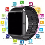 Ficha técnica e caractérísticas do produto Smartwatch GT08 Relógio Inteligente Bluetooth Touch SMS Câmera Android IOS - Lx