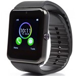 Ficha técnica e caractérísticas do produto Smartwatch GT08 Relógio Inteligente Bluetooth Touch SMS Pedômetro Câmera Gear para Chip Android IOS - Pxl