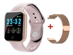 Ficha técnica e caractérísticas do produto Smartwatch I5 com Monitoramento Fitness Rosa - Atlantis