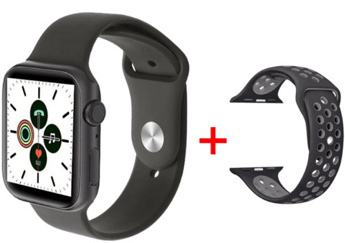 Smartwatch Iwo 11 + Pulseiras Extras (Preto)