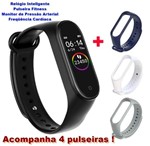 Ficha técnica e caractérísticas do produto Smartwatch M4 Relógio Inteligente Pulseira Fitness Monitor de Pressão Arterial Freqüência Cardíaca - Sysotoryu